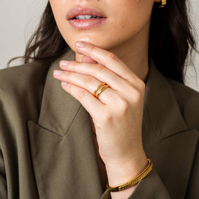 Bracelete Capri Banhado a Ouro 18k