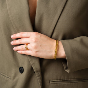 Bracelete Capri Banhado a Ouro 18k