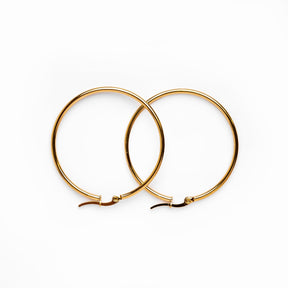 Brinco Argola Banhado em Ouro 18K