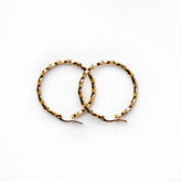 Brinco Argola Zuri Banhado a Ouro 18K