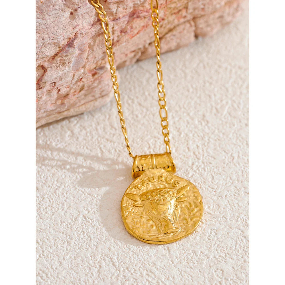 Colar com Pingente dos Signos do Zodíaco