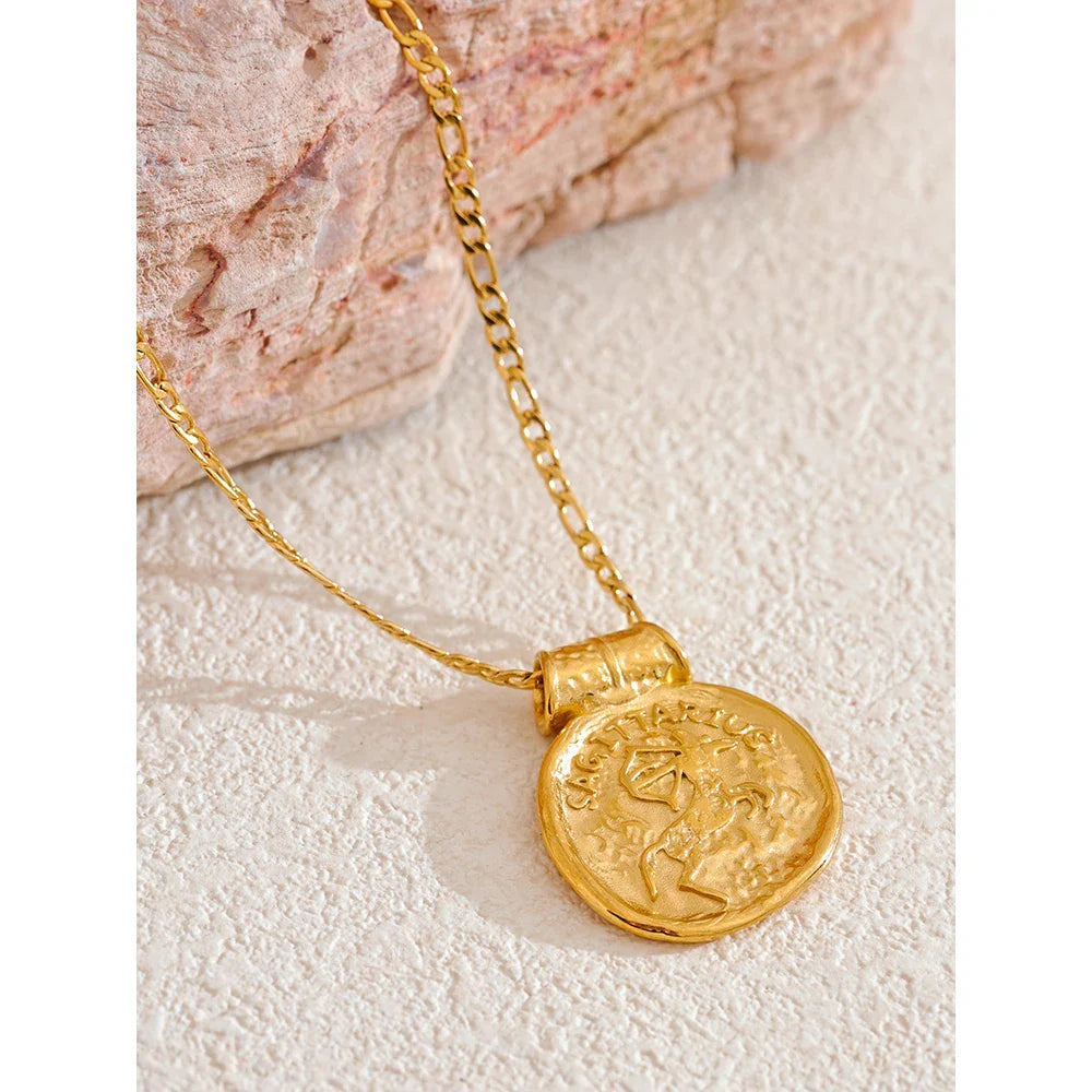 Colar com Pingente dos Signos do Zodíaco