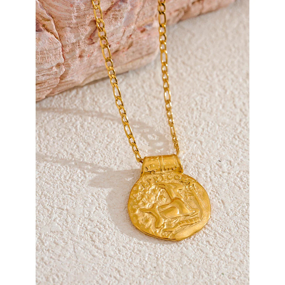 Colar com Pingente dos Signos do Zodíaco