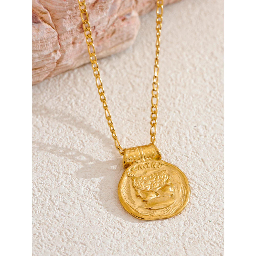 Colar com Pingente dos Signos do Zodíaco